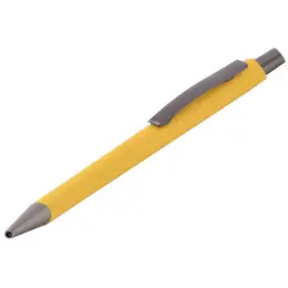 Veneer Ball Point Pen Yellow